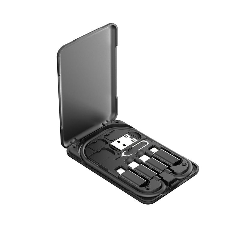 Bal-z Lenyes LB606 Type-C&Lightning&Micro&USB Çoklu Kablo Seti