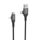 Lenyes LC501 4in1 A+C to C+L Şarj ve Data Kablosu 60W 1M Lenyes LC501 4in1 A+C to C+L Şarj ve Data Kablosu 60W 1M