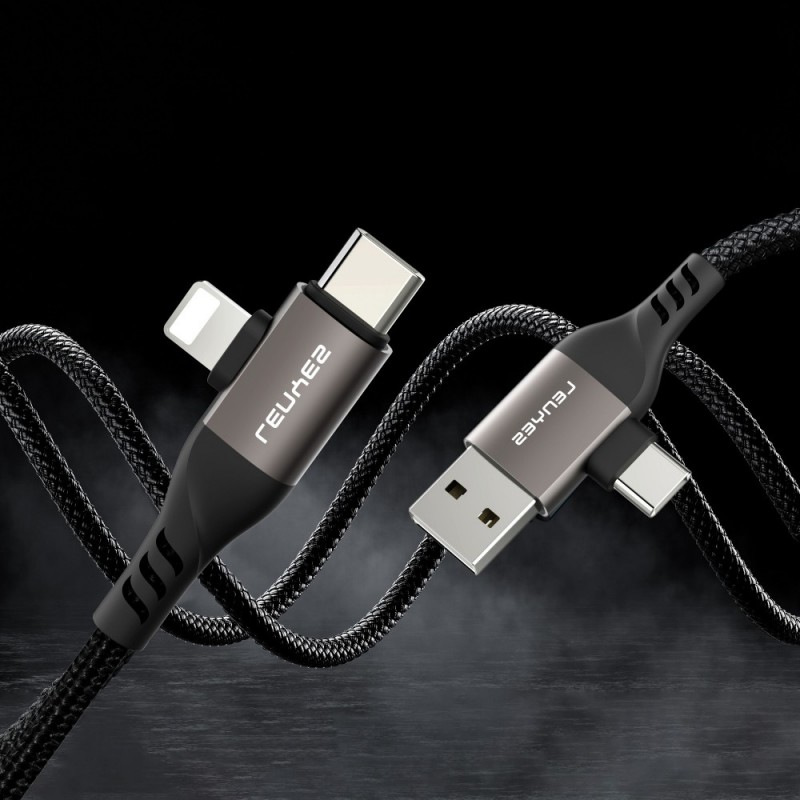 Bal-z Lenyes LC501 4in1 A+C to C+L Şarj ve Data Kablosu 60W 1M