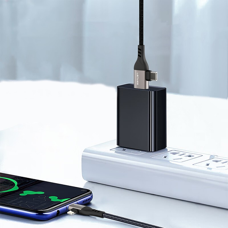 Bal-z Lenyes LC501 4in1 A+C to C+L Şarj ve Data Kablosu 60W 1M