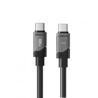 Lenyes LC506 Type-C to Type-C PD 100W Hızlı Şarj Özellikli Data ve Şarj Kablosu 1M Lenyes LC506 Type-C to Type-C PD 100W Hızlı Şarj Özellikli Data ve Şarj Kablosu 1M