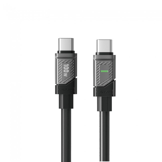 Lenyes LC506 Type-C to Type-C PD 100W Hızlı Şarj Özellikli Data ve Şarj Kablosu 1M Lenyes LC506 Type-C to Type-C PD 100W Hızlı Şarj Özellikli Data ve Şarj Kablosu 1M