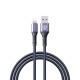 Lenyes LC510 USB-A to Lightning 2.4A Örgü Tasarımlı Hızlı Şarj Özellikli Data ve Şarj Kablosu 1M Lenyes LC510 USB-A to Lightning 2.4A Örgü Tasarımlı Hızlı Şarj Özellikli Data ve Şarj Kablosu 1M