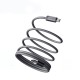 Lenyes LC527 Spiral Magnetik Örgülü Tasarım Type-C to Type-C Hızlı Şarj Özellikli Data ve Şarj Kablosu 60W 1M Lenyes LC527 Spiral Magnetik Örgülü Tasarım Type-C to Type-C Hızlı Şarj Özellikli Data ve Şarj Kablosu 60W 1M