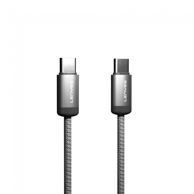 Lenyes LC527 Spiral Magnetik Örgülü Tasarım Type-C to Type-C Hızlı Şarj Özellikli Data ve Şarj Kablosu 60W 1M Lenyes LC527 Spiral Magnetik Örgülü Tasarım Type-C to Type-C Hızlı Şarj Özellikli Data ve Şarj Kablosu 60W 1M