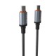 Lenyes LC528 Type-C to Type-C Hızlı Şarj Özellikli Örgülü Data ve Şarj Kablosu 60W 1M Lenyes LC528 Type-C to Type-C Hızlı Şarj Özellikli Örgülü Data ve Şarj Kablosu 60W 1M