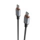 Lenyes LC528 Type-C to Type-C Hızlı Şarj Özellikli Örgülü Data ve Şarj Kablosu 60W 1M Lenyes LC528 Type-C to Type-C Hızlı Şarj Özellikli Örgülü Data ve Şarj Kablosu 60W 1M