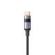 Lenyes LC529 Type-C to Type-C LED Dijital Göstergeli Hızlı Şarj Özellikli Data ve Şarj Kablosu 100W 1M Lenyes LC529 Type-C to Type-C LED Dijital Göstergeli Hızlı Şarj Özellikli Data ve Şarj Kablosu 100W 1M