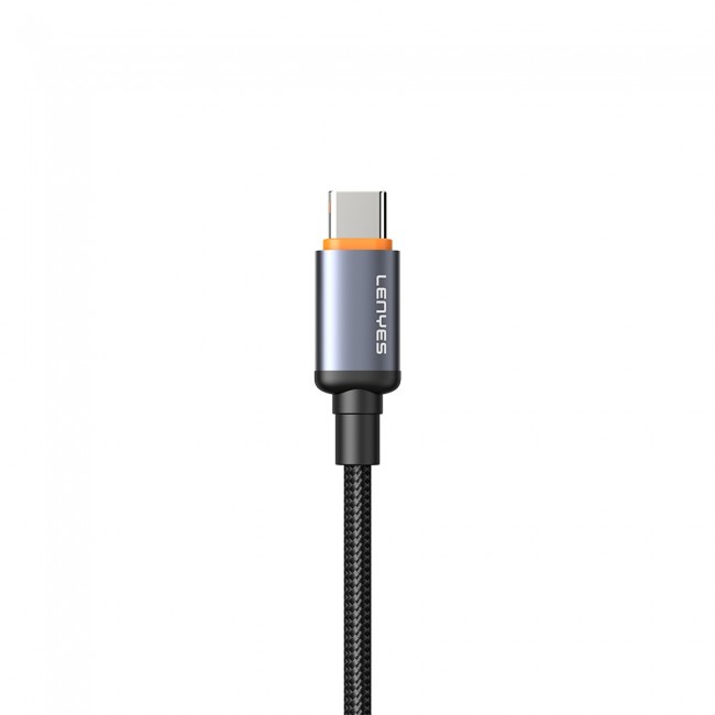 Lenyes LC529 Type-C to Type-C LED Dijital Göstergeli Hızlı Şarj Özellikli Data ve Şarj Kablosu 100W 1M Lenyes LC529 Type-C to Type-C LED Dijital Göstergeli Hızlı Şarj Özellikli Data ve Şarj Kablosu 100W 1M