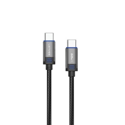 Bal-z Lenyes LC532 Type-C to Type-C Hızlı Şarj Özellikli Data ve Şarj Kablosu 60W 1M