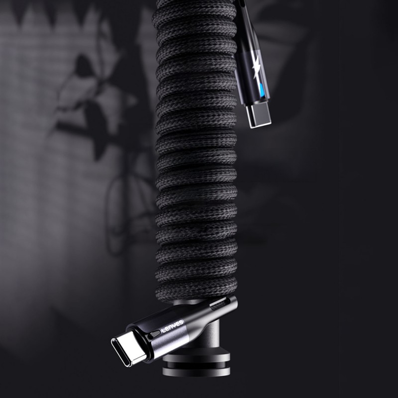 Bal-z Lenyes LC535 Type-C to Type-C Hızlı Şarj Özellikli Data ve Şarj Kablosu 60W 1M