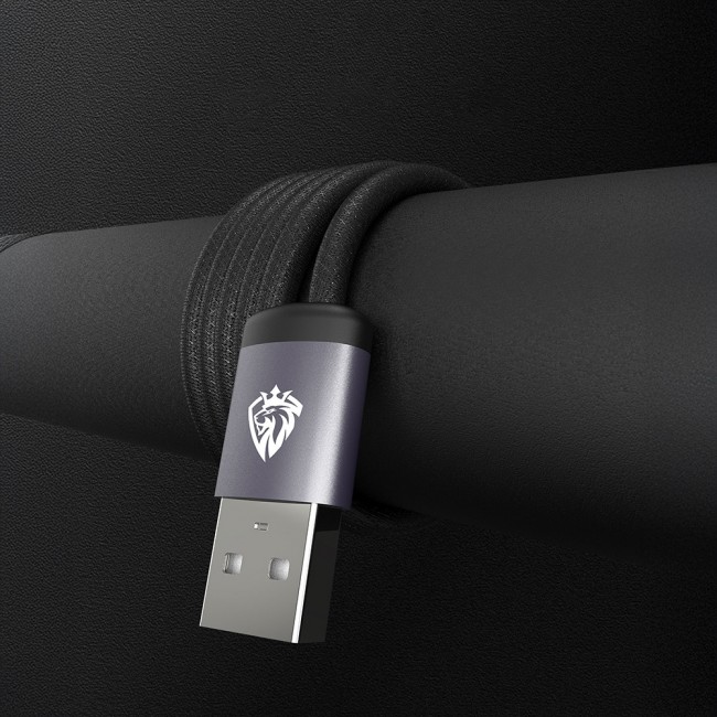 Lenyes LC537 USB-A to Micro Hızlı Şarj Özellikli Örgülü Data ve Şarj Kablosu 10W 1M Lenyes LC537 USB-A to Micro Hızlı Şarj Özellikli Örgülü Data ve Şarj Kablosu 10W 1M