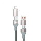 Lenyes LC543 4in1 Hızlı Şarj Özellikli USB-A - Type-C + Type-C to Lightning Data ve Şarj Kablosu 240W 1M Lenyes LC543 4in1 Hızlı Şarj Özellikli USB-A - Type-C + Type-C to Lightning Data ve Şarj Kablosu 240W 1M