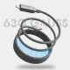 Lenyes LC543 4in1 Hızlı Şarj Özellikli USB-A - Type-C + Type-C to Lightning Data ve Şarj Kablosu 240W 1M Lenyes LC543 4in1 Hızlı Şarj Özellikli USB-A - Type-C + Type-C to Lightning Data ve Şarj Kablosu 240W 1M