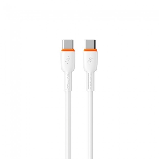 Lenyes LC545 Type-C to Type-C Hızlı Şarj Özellikli Data ve Şarj Kablosu 60W 1M Lenyes LC545 Type-C to Type-C Hızlı Şarj Özellikli Data ve Şarj Kablosu 60W 1M