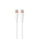 Lenyes LC545 Type-C to Type-C Hızlı Şarj Özellikli Data ve Şarj Kablosu 60W 1M Lenyes LC545 Type-C to Type-C Hızlı Şarj Özellikli Data ve Şarj Kablosu 60W 1M