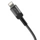 Lenyes LC546 Type-C to Lightning Örgü Tasarımlı Hızlı Şarj Özellikli Data ve Şarj Kablosu 27W 1M Lenyes LC546 Type-C to Lightning Örgü Tasarımlı Hızlı Şarj Özellikli Data ve Şarj Kablosu 27W 1M