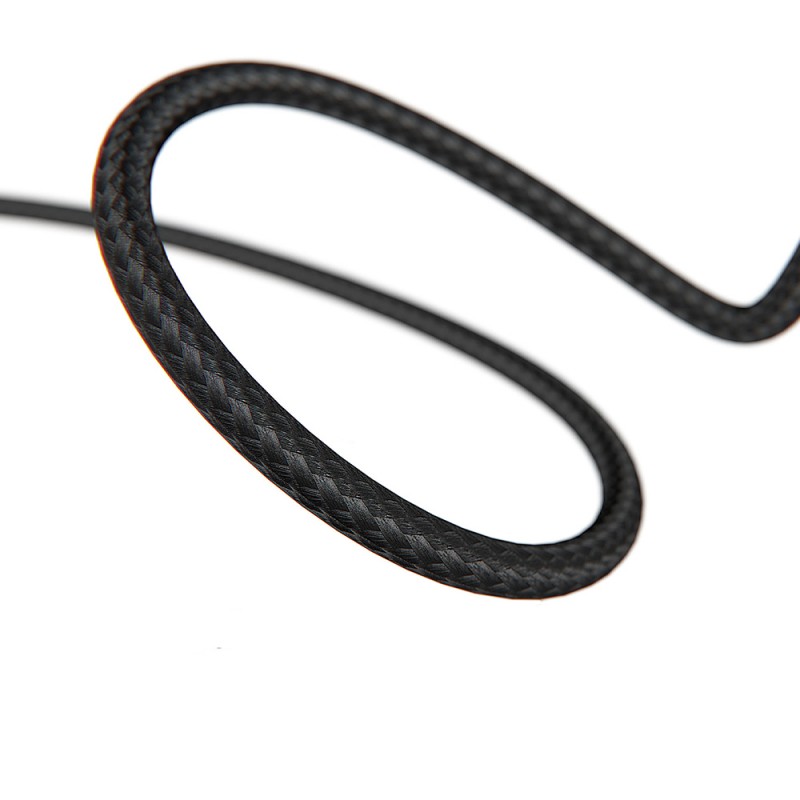 Bal-z Lenyes LC546 USB-A to Lightning Örgü Tasarımlı Hızlı Şarj Özellikli Data ve Şarj Kablosu 12W 1M