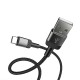 Lenyes LC546 USB-A to Type-C Örgü Tasarımlı Hızlı Şarj Özellikli Data ve Şarj Kablosu 12W 1M Lenyes LC546 USB-A to Type-C Örgü Tasarımlı Hızlı Şarj Özellikli Data ve Şarj Kablosu 12W 1M