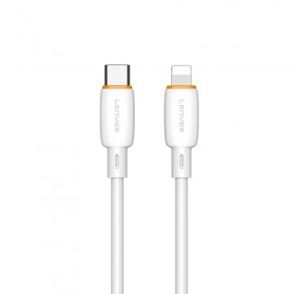 Lenyes LC548-TC-L Type-C to Ligthing Hızlı Şarj Özellikli Data ve Şarj Kablosu 27W 1M Lenyes LC548-TC-L Type-C to Ligthing Hızlı Şarj Özellikli Data ve Şarj Kablosu 27W 1M