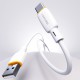 Lenyes LC548-TC USB-A to Type-C Data ve Şarj Kablosu 12W 1M Lenyes LC548-TC USB-A to Type-C Data ve Şarj Kablosu 12W 1M