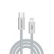 Lenyes LC551 Type-C to Lightning Hızlı Şarj Özellikli Data ve Şarj Kablosu 27W 1M Lenyes LC551 Type-C to Lightning Hızlı Şarj Özellikli Data ve Şarj Kablosu 27W 1M