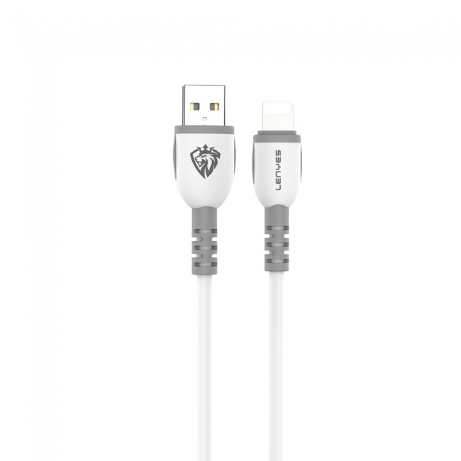 Lenyes LC979 USB-A to Lightning Hızlı Şarj Özellikli Data ve Şarj Kablosu 2.4A 1M Lenyes LC979 USB-A to Lightning Hızlı Şarj Özellikli Data ve Şarj Kablosu 2.4A 1M