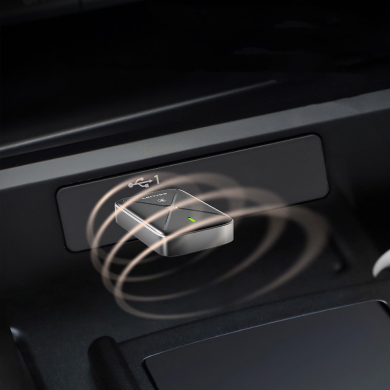 Bal-z Lenyes LCP01 Android Auto Destekli CarPlay USB Bluetooth 5.0 Wireless Transmitter Adaptör