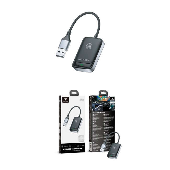 Lenyes LCP03 USB Bluetooth 5.0 Wireless Transmitter Adaptör Lenyes LCP03 USB Bluetooth 5.0 Wireless Transmitter Adaptör