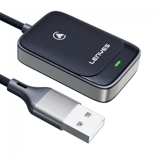 Lenyes LCP03 USB Bluetooth 5.0 Wireless Transmitter Adaptör Lenyes LCP03 USB Bluetooth 5.0 Wireless Transmitter Adaptör