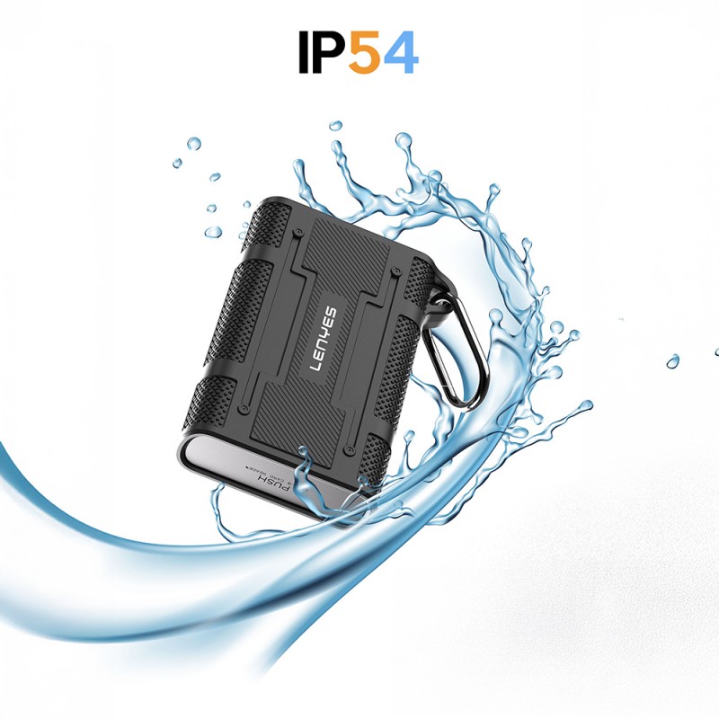 Bal-z Lenyes LCR01 Type-C Kablolu Su Geçirmez Çoklu Kart Depolama ve Okuyucu Kutusu 10 Gbps