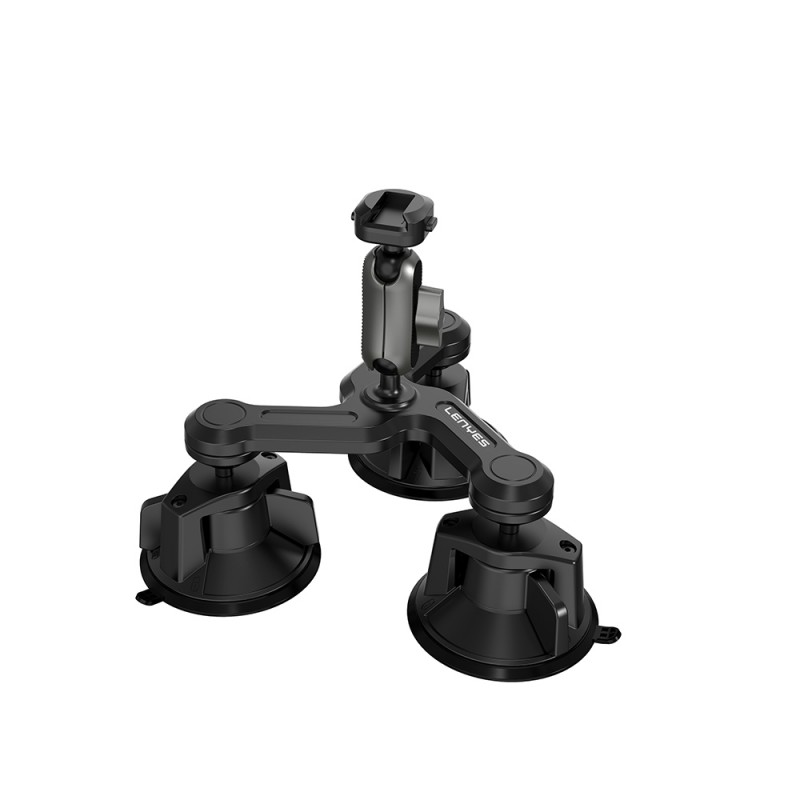 Bal-z Lenyes LCT101 360° Ayarlanabilir 3 Vantuzlu Aksiyon Kamera Tutucu