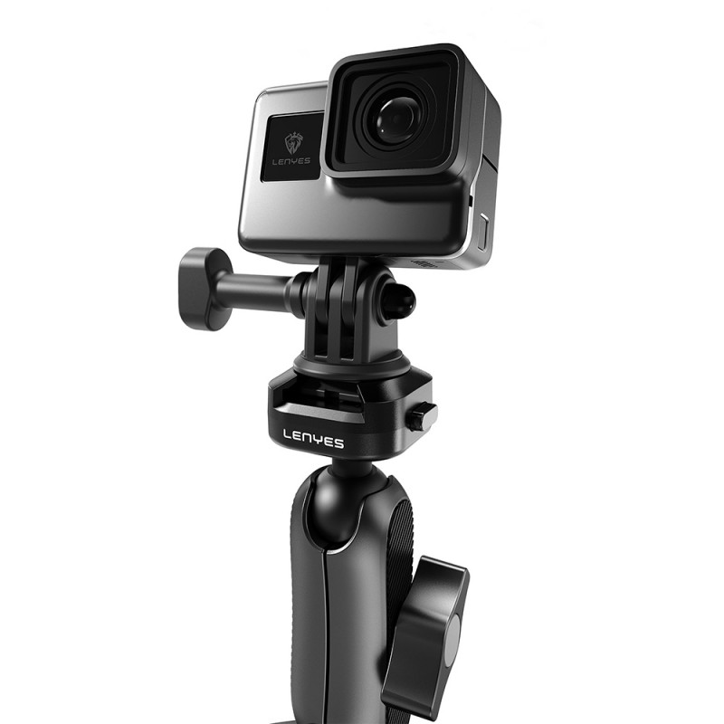 Bal-z Lenyes LCT102 Teleskopik Vantuzlu Tasarım Aksiyon Kamera Tutucu