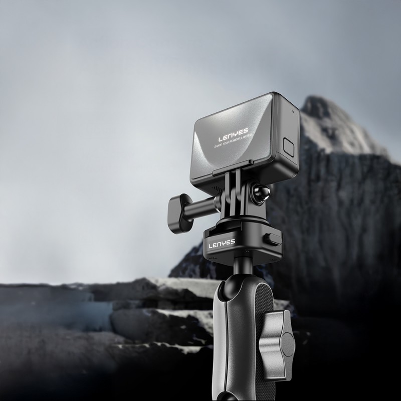 Bal-z Lenyes LCT104 Teleskopik Vantuzlu Tasarım Aksiyon Kamera Tutucu