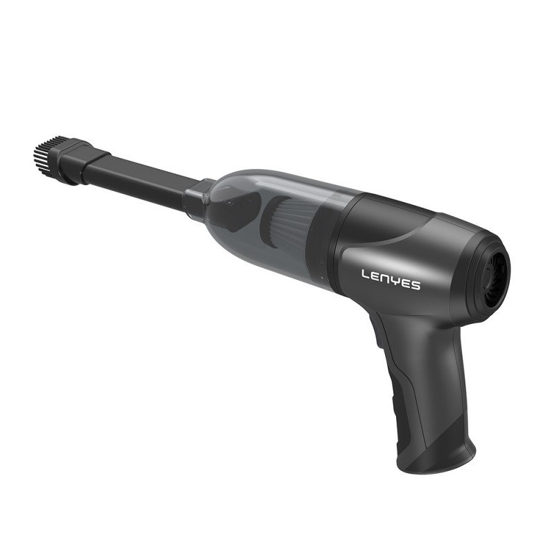 Bal-z Lenyes LCV201 4in1 Üfleme-Emme-Vakumlama ve Şişirme Özellikli 6 Parça Aparatlı Elektrikli Oto Araç Süpürgesi 5000PA