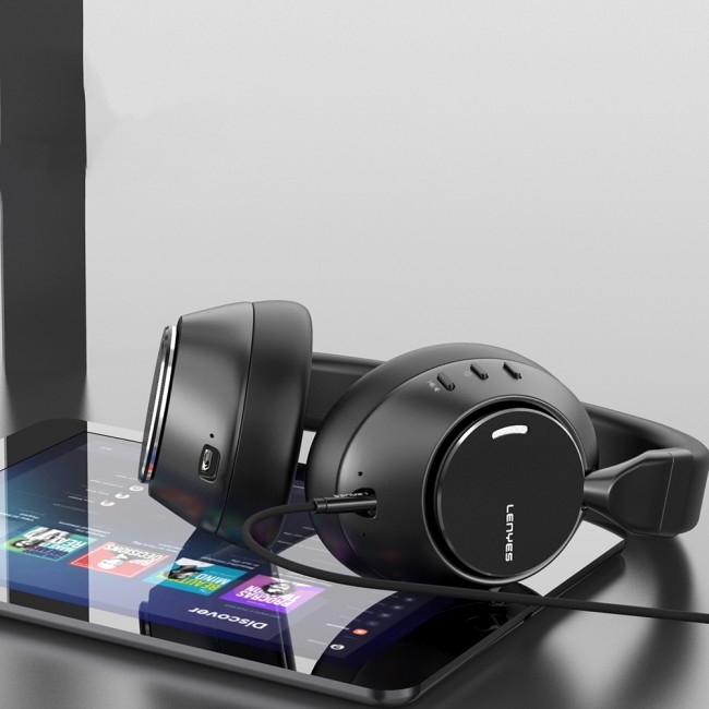 Lenyes LH23 ANC Özellikli Kulak Üstü Bluetooth Kulaklık v5.4 Lenyes LH23 ANC Özellikli Kulak Üstü Bluetooth Kulaklık v5.4