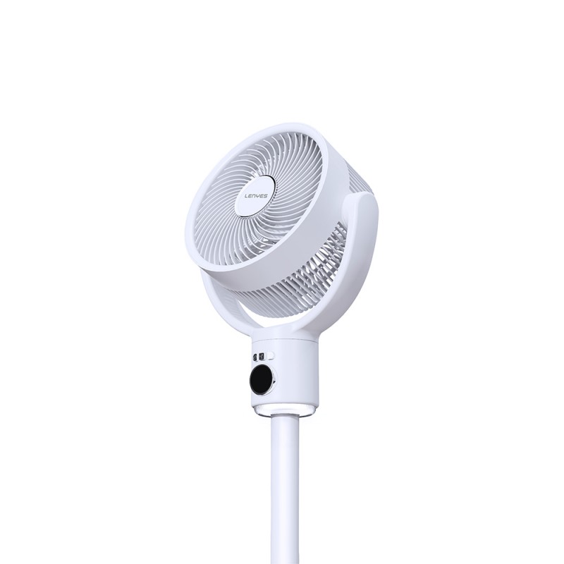 Bal-z Lenyes LHF10 Dijital LED Göstergeli 5 Kademeli Uzaktan Kumandalı Uzayabilen Gövdeli 10 inç Fan