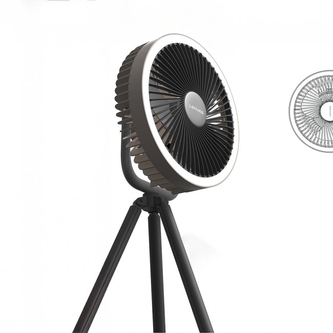 Lenyes LHF11 Led Işıklı 4 Kademeli Çok Fonksiyonlu Soğutucu Fan Lenyes LHF11 Led Işıklı 4 Kademeli Çok Fonksiyonlu Soğutucu Fan