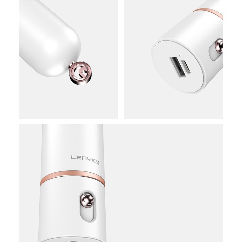 Bal-z Lenyes LHF12 Powerbank Özellikli 3 Kademeli Portatif Soğutucu El Fanı