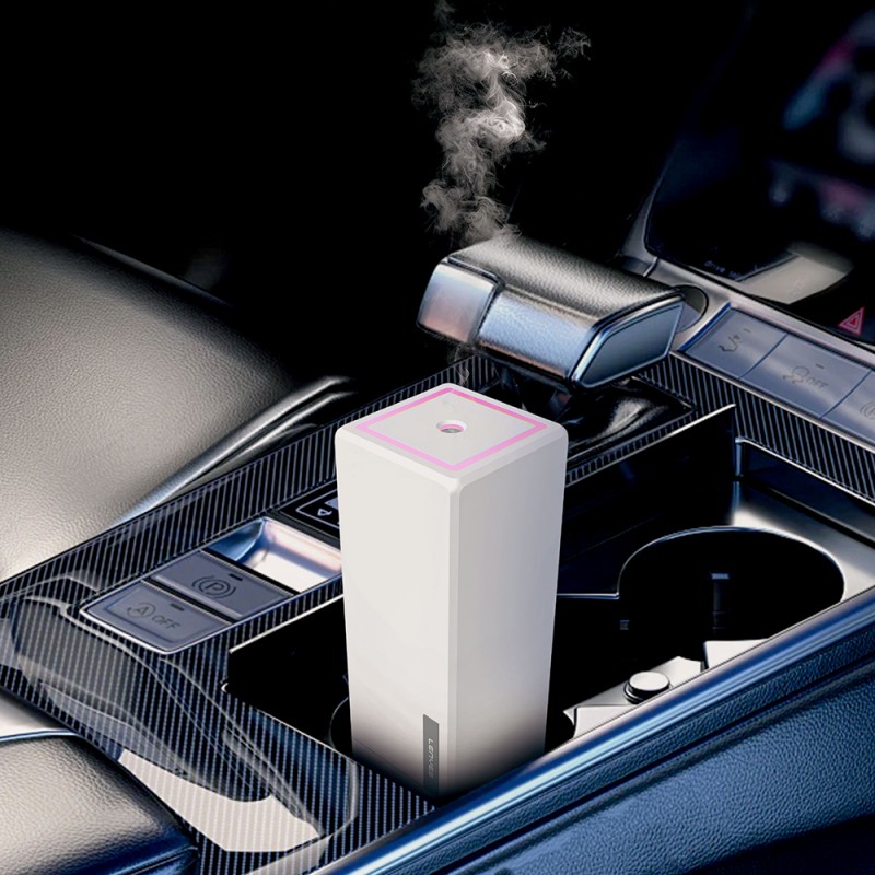 Bal-z Lenyes LHU02 Küp Tipi RGB Atmosfer Işıklı Nano Sprey Sessiz Hava Nemlendirici