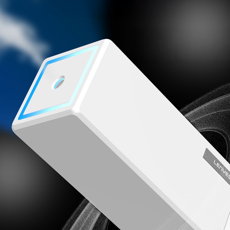 Bal-z Lenyes LHU02 Küp Tipi RGB Atmosfer Işıklı Nano Sprey Sessiz Hava Nemlendirici