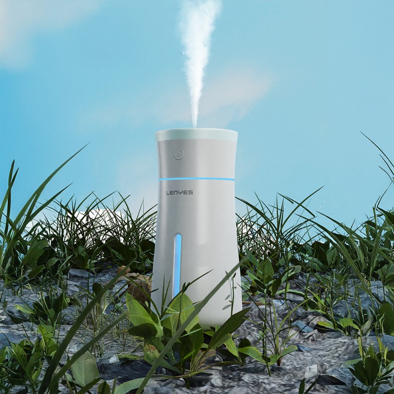 Bal-z Lenyes LHU03 Vazo Tipi RGB Atmosfer Işıklı Nano Sprey Sessiz Hava Nemlendirici