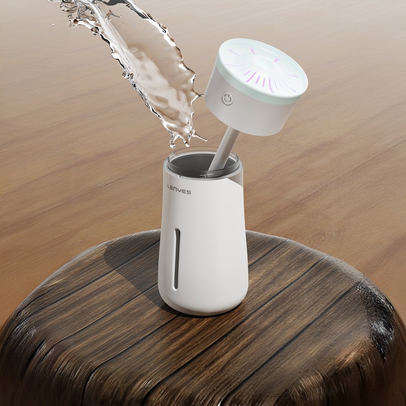 Bal-z Lenyes LHU03 Vazo Tipi RGB Atmosfer Işıklı Nano Sprey Sessiz Hava Nemlendirici