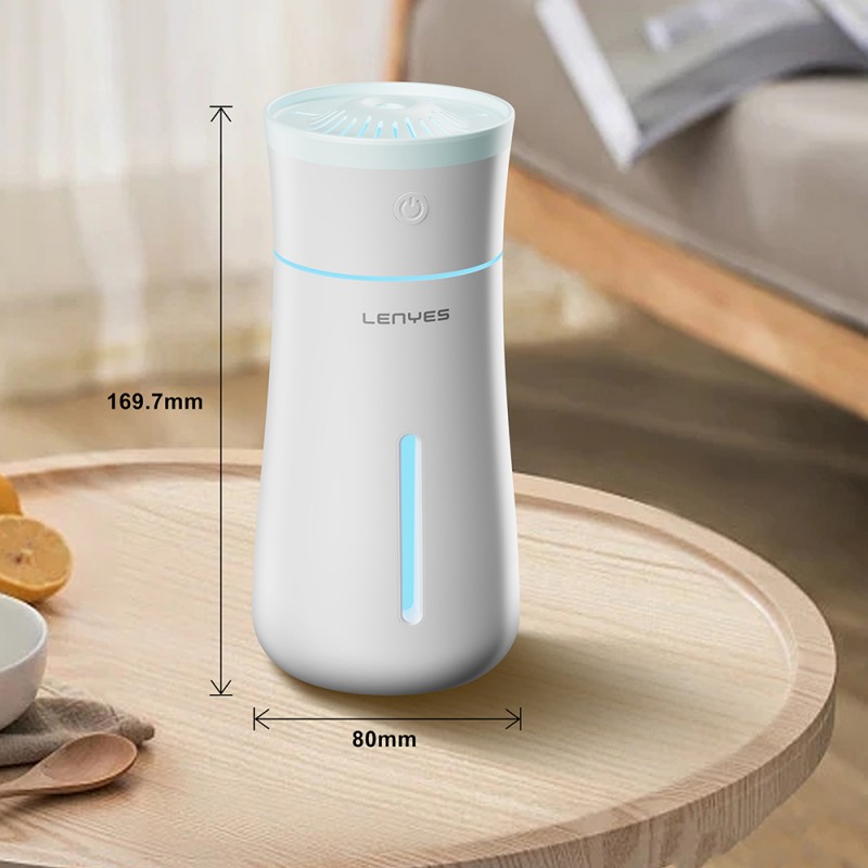 Bal-z Lenyes LHU03 Vazo Tipi RGB Atmosfer Işıklı Nano Sprey Sessiz Hava Nemlendirici