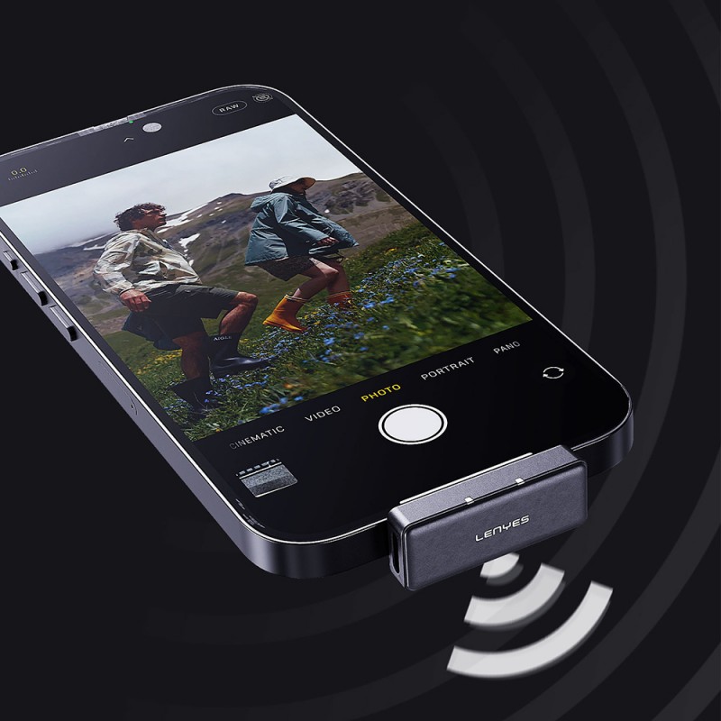 Bal-z Lenyes LM209 Lightning Portlu Kablosuz Yaka Mikrofonu