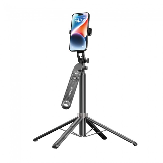 Lenyes LPH103 Çok Fonksiyonlu Sabitleyici Ayrılabilir Bluetooth Kumandalı Tripod Selfie Çubuğu Lenyes LPH103 Çok Fonksiyonlu Sabitleyici Ayrılabilir Bluetooth Kumandalı Tripod Selfie Çubuğu
