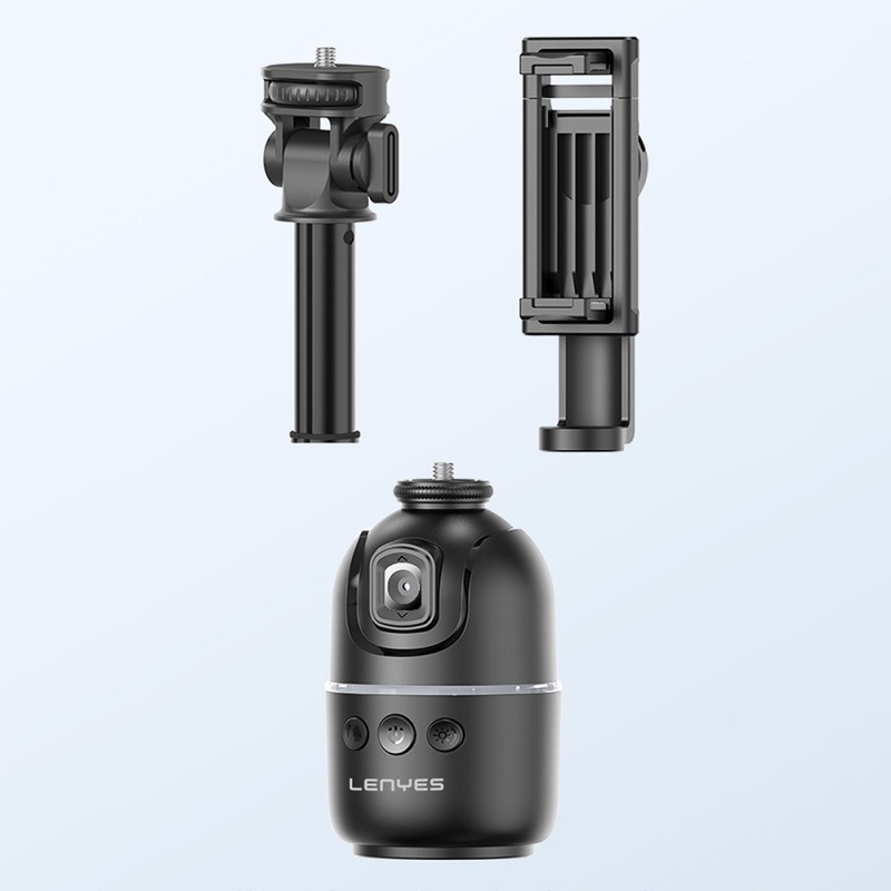 Bal-z Lenyes LPH104 Canlı Yayın 360 Derece Dönebilen Akıllı Yüz Tanıma Takip Standı