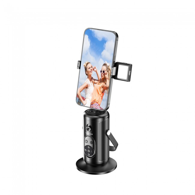 Lenyes LPH106 360° Dönebilen Akıllı Yüz Tanıma Takip Özellikli Magnetik Gimbal Sabitleyici Stand Lenyes LPH106 360° Dönebilen Akıllı Yüz Tanıma Takip Özellikli Magnetik Gimbal Sabitleyici Stand