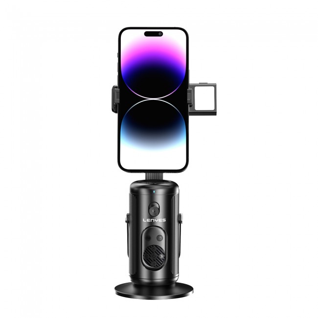 Lenyes LPH106 360° Dönebilen Akıllı Yüz Tanıma Takip Özellikli Magnetik Gimbal Sabitleyici Stand Lenyes LPH106 360° Dönebilen Akıllı Yüz Tanıma Takip Özellikli Magnetik Gimbal Sabitleyici Stand