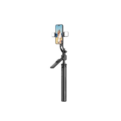 Bal-z Lenyes LPH107 Canlı Yayın Dolgu Işıklı Kumandalı 360 Derece Dönebilen Selfie Çubuğu ve Tripod